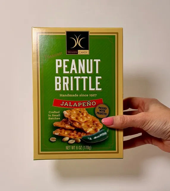 Peanut Brittle - Jalapeno (6 oz Box)