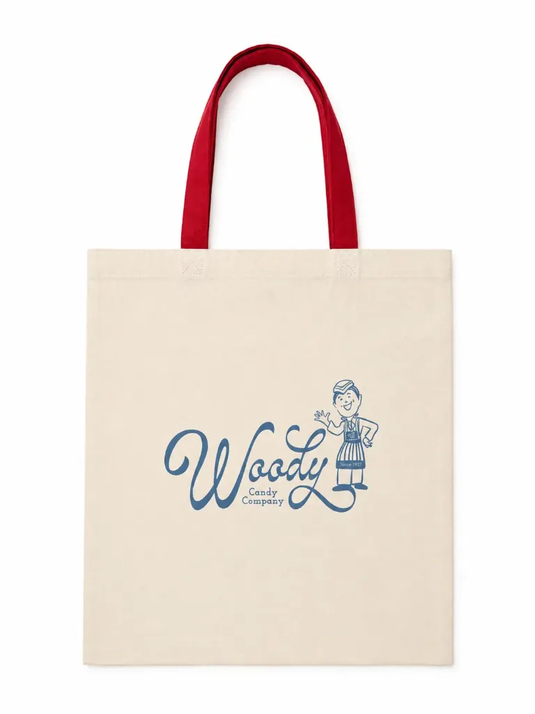 Woody Canvas Tote Bag